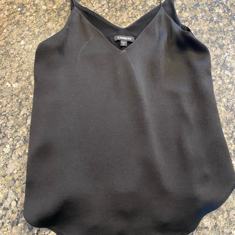 Express Black Sleeveless Top